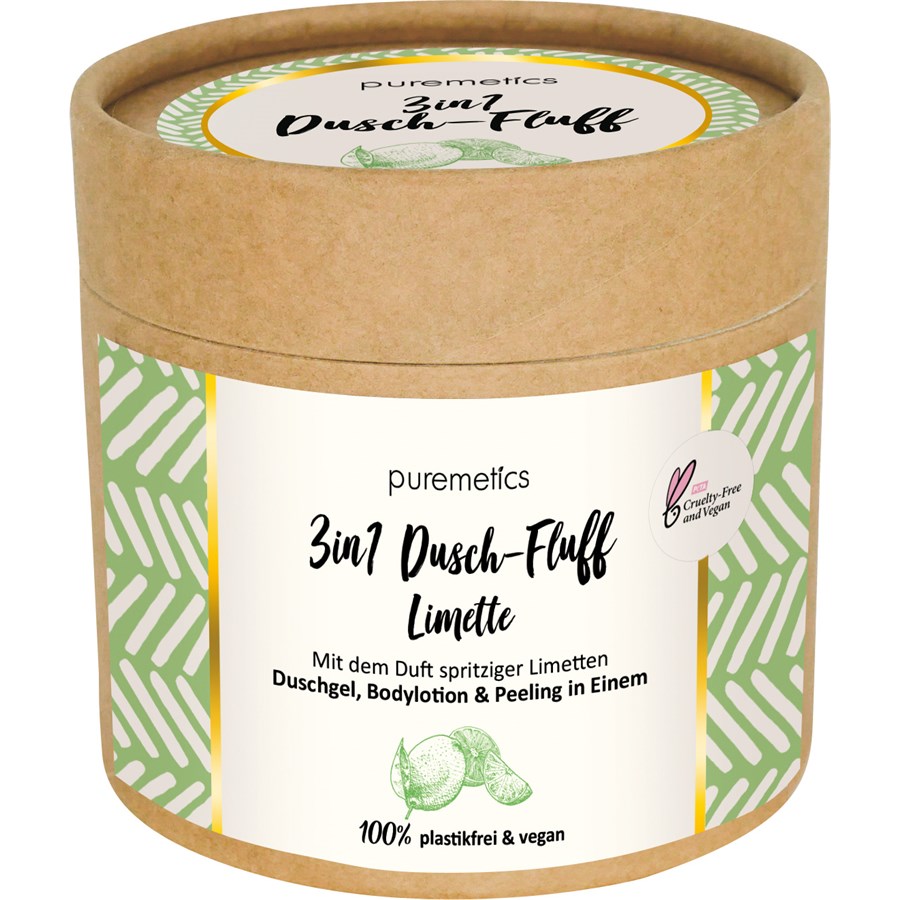 Salzpeeling Limette No10 3in1 Dusch-Fluff