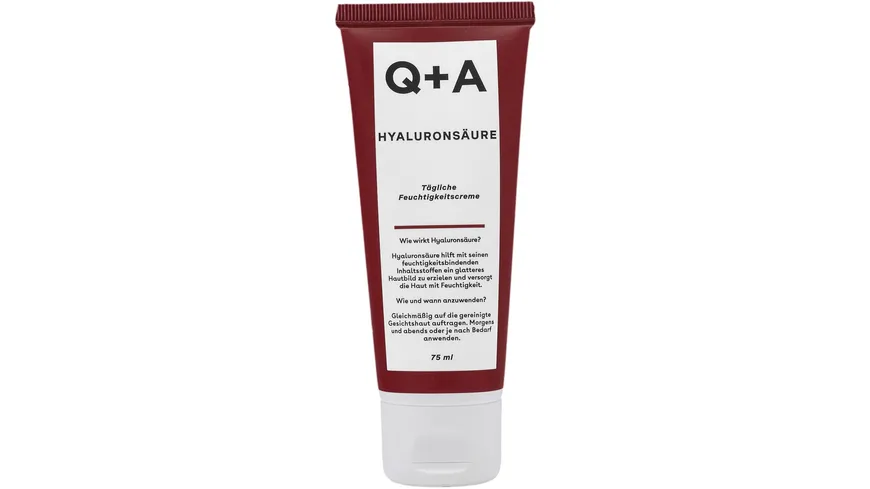 Q+A Feuchtigkeitscreme Hyaluronsäure 75 ml