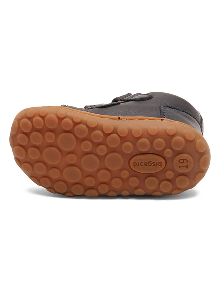 bisgaard Leder-Lauflernschuhe in Dunkelblau günstig kaufen
