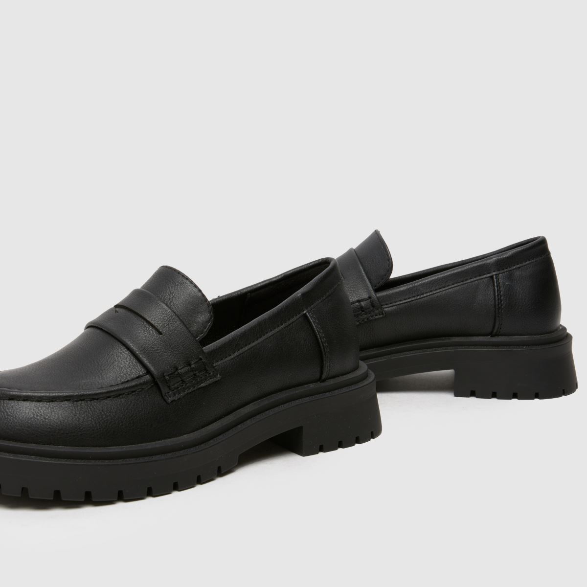 Schuh svarta Lainey loafers för flickor och juniorer