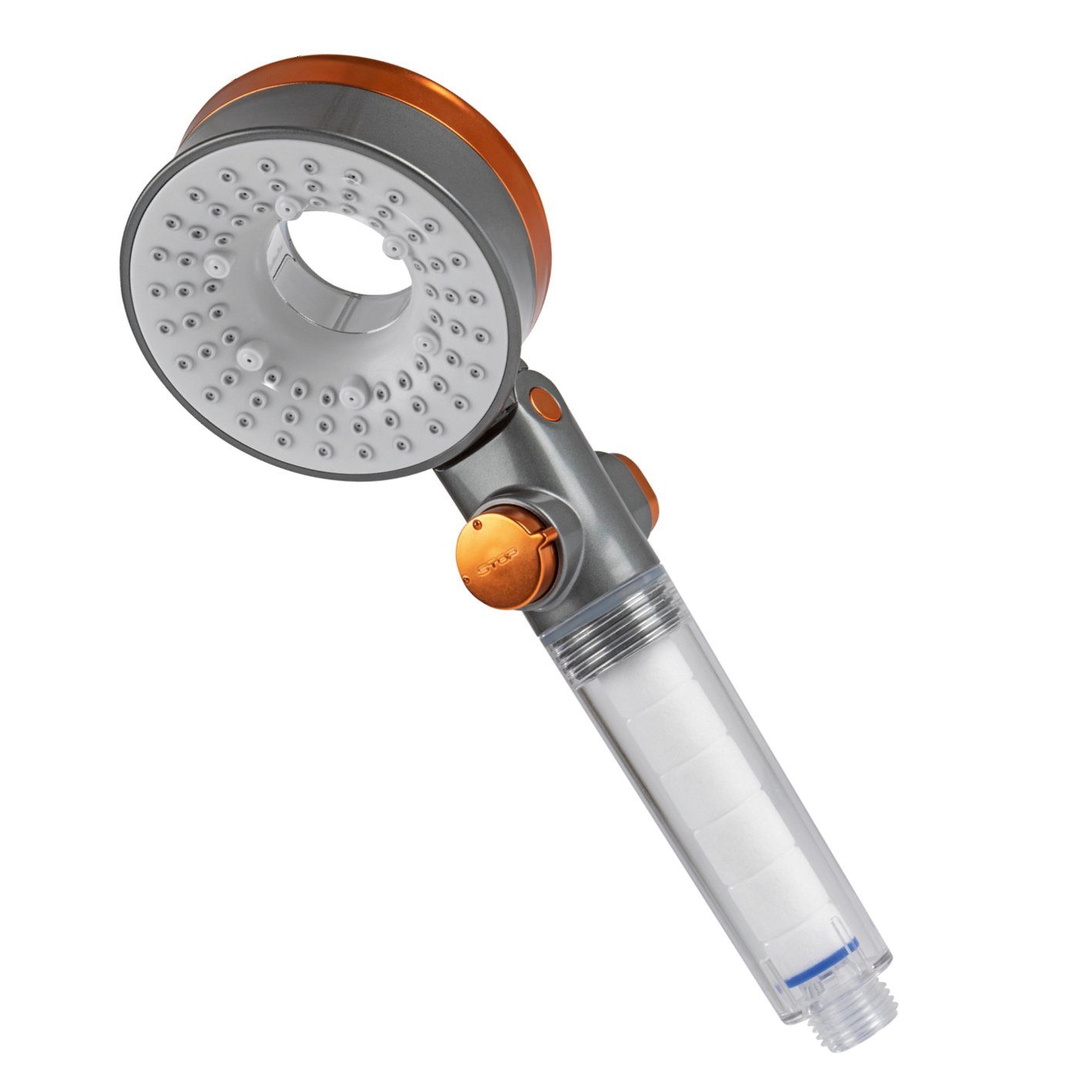 EASYmaxx Regenduschkopf Water-Control mit Spar- & Stopp-Funktion, bis 65% Wasser sparen