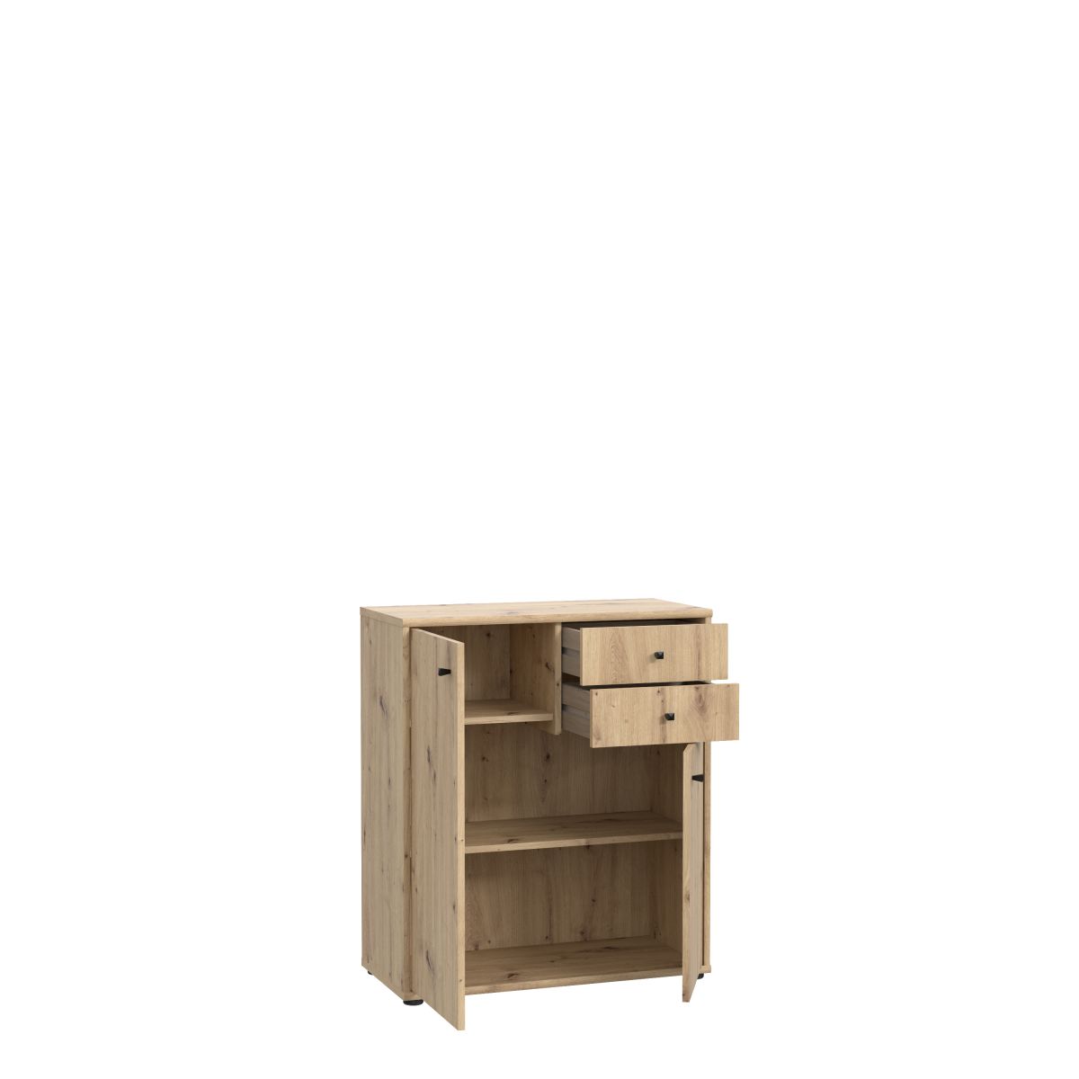 Kommode Tempra2 Eiche 73,7 cm