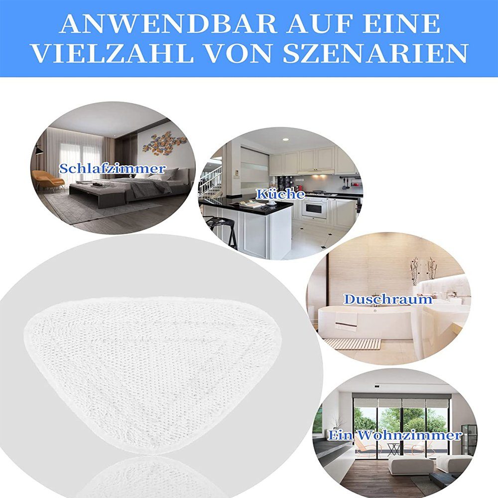 GelldG Dampfreiniger 6 Pack Dampfreiniger Ersatzbezüge für Vileda, Steam Ersatzbezugs
