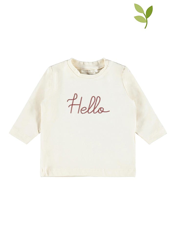 name it Longsleeve in Weiß günstig kaufen 56
