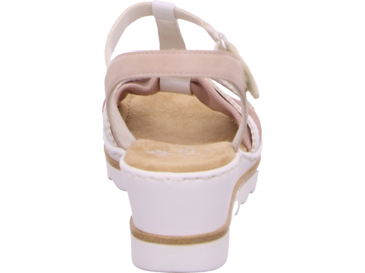 RIEKER Klassische Sandalen weiss