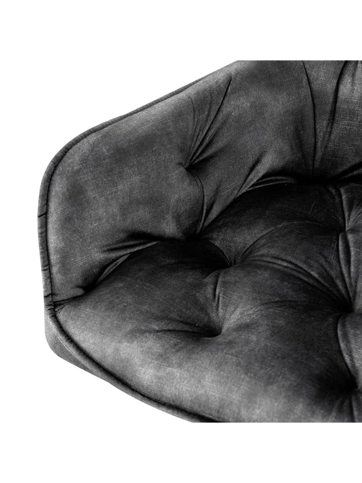 B&D Home 2er-Set: Drehstuhl DIETER in Anthrazit - (B)56 x (H)84 x (T)61 cm günstig kaufen onesize