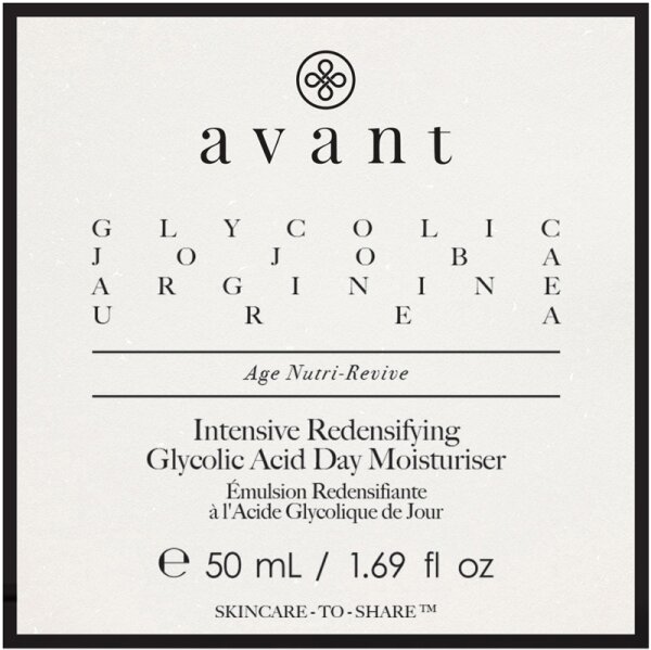Avant Age Nutri-Revive Intensive  Redensifying Glycolic Acid Day Moisturiser Tagescreme