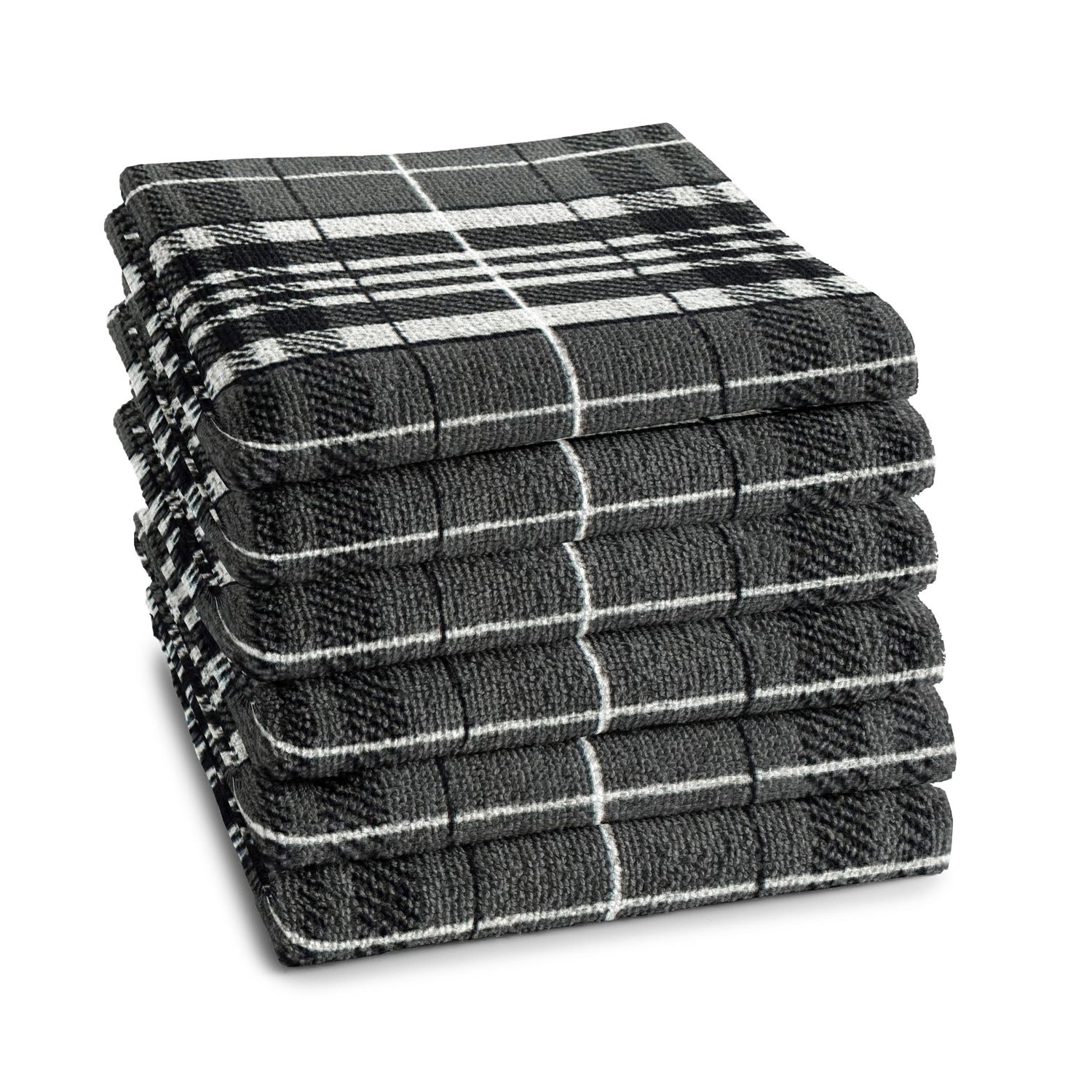 DDDDD Kilt 50 x 55 cm 6er-Set Küchenhandtücher