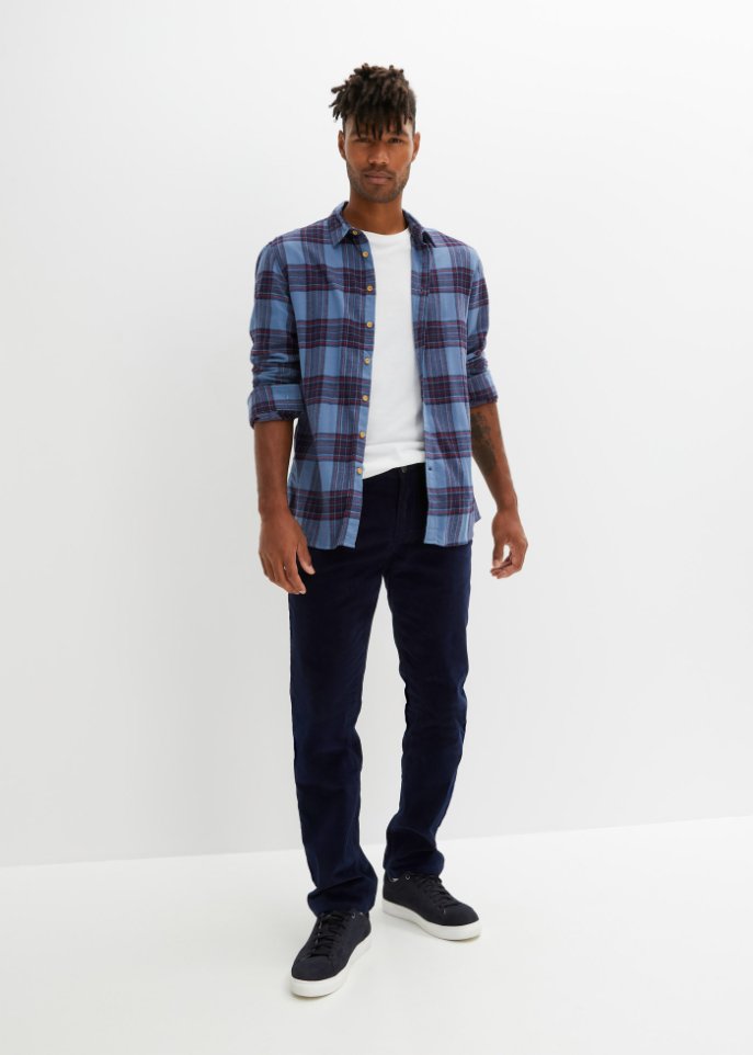 Flanell-Langarmhemd (2er Pack)