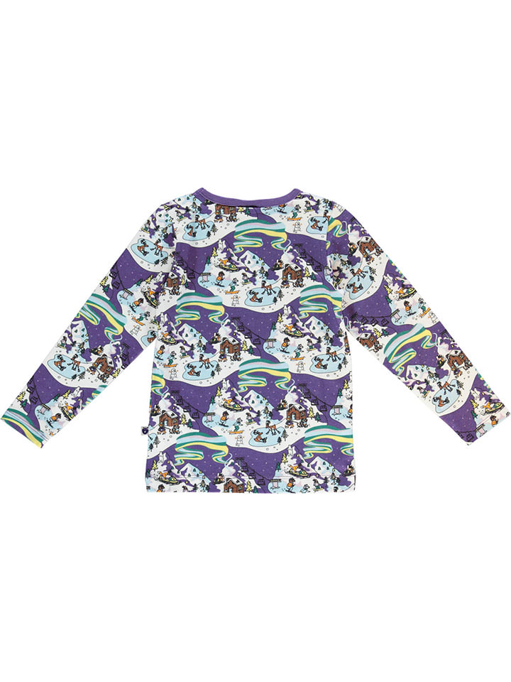 Småfolk Longsleeve in Violett/ Bunt günstig kaufen