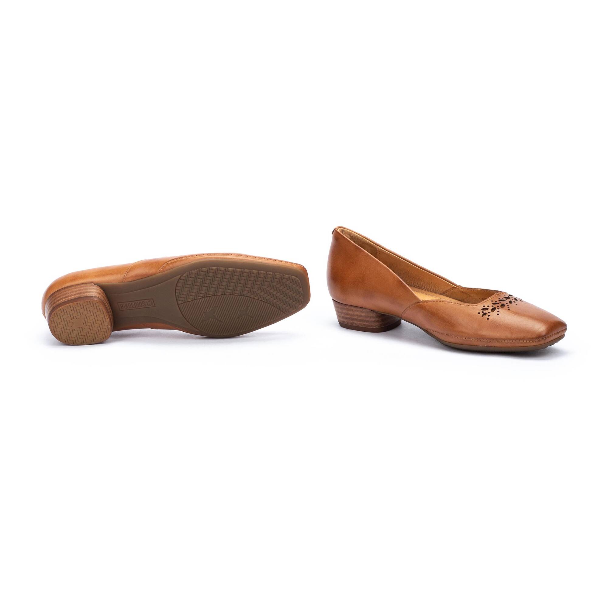 Damskie buty z kwadratowymi noskami - BRANDY