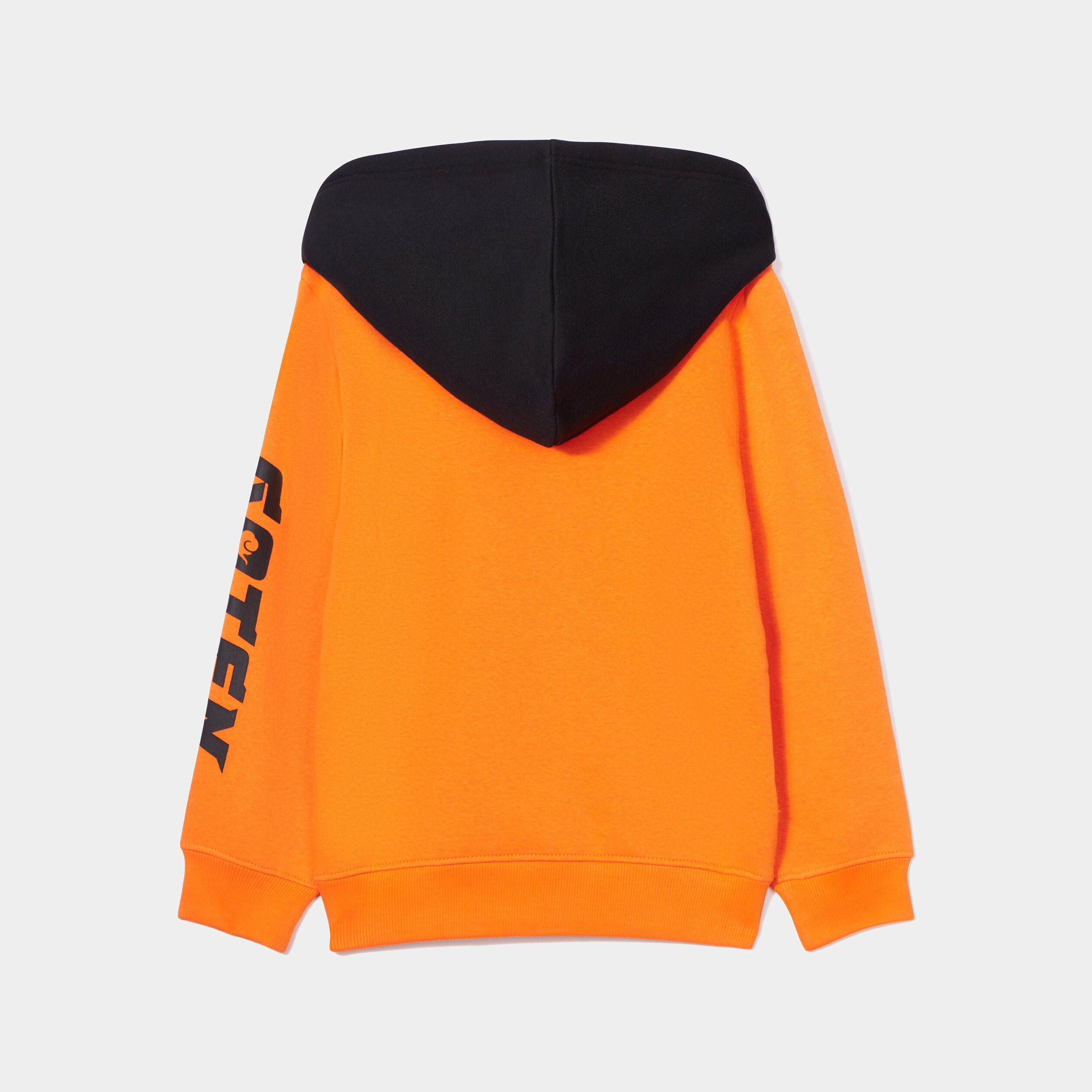 Sweat à capuche hoodie Dragon Ball Z orange foncé garçon | La Halle