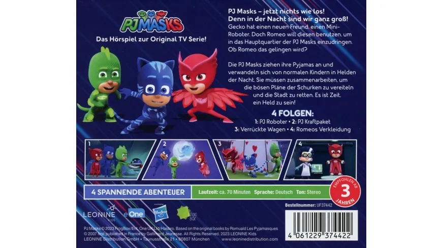 PJ Masks - Staffel 2 CD 4