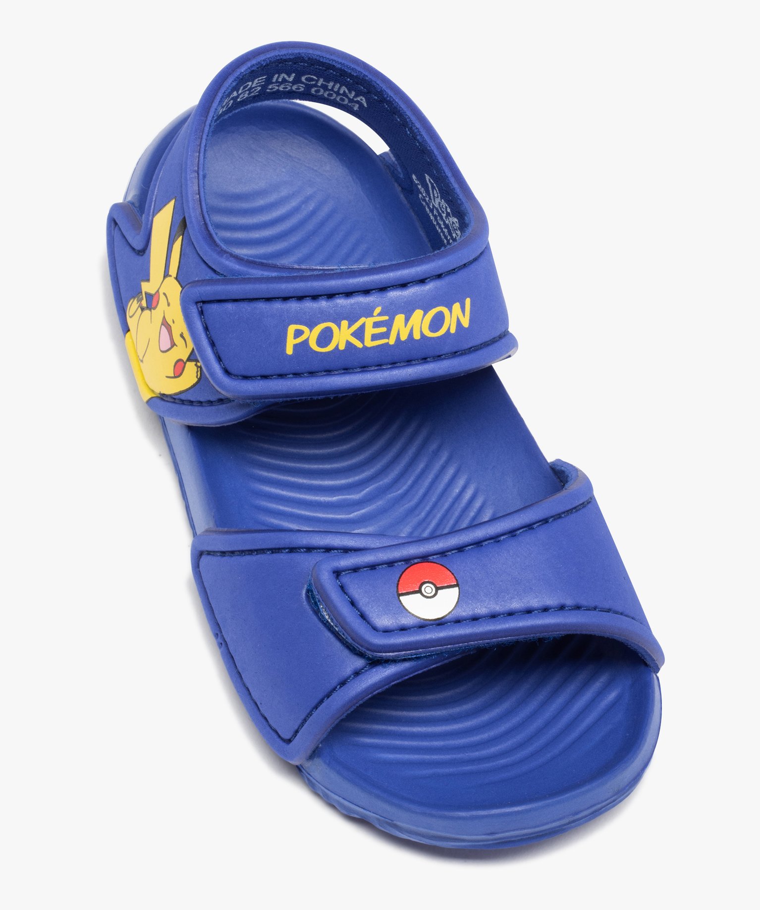 Sandales de plage Garçon à brides scratch - Pokémon bleu | GEMO