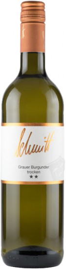 2022 Grauer Burgunder trocken - Weingut Holger Schmitt