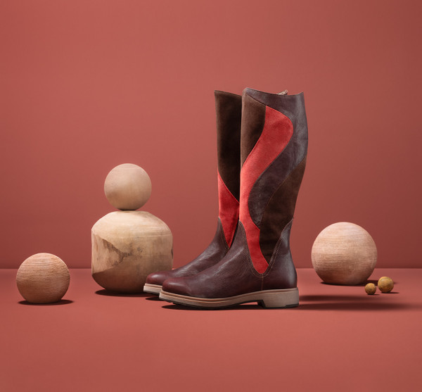 COGITA Stiefel - Chianti/Kombi