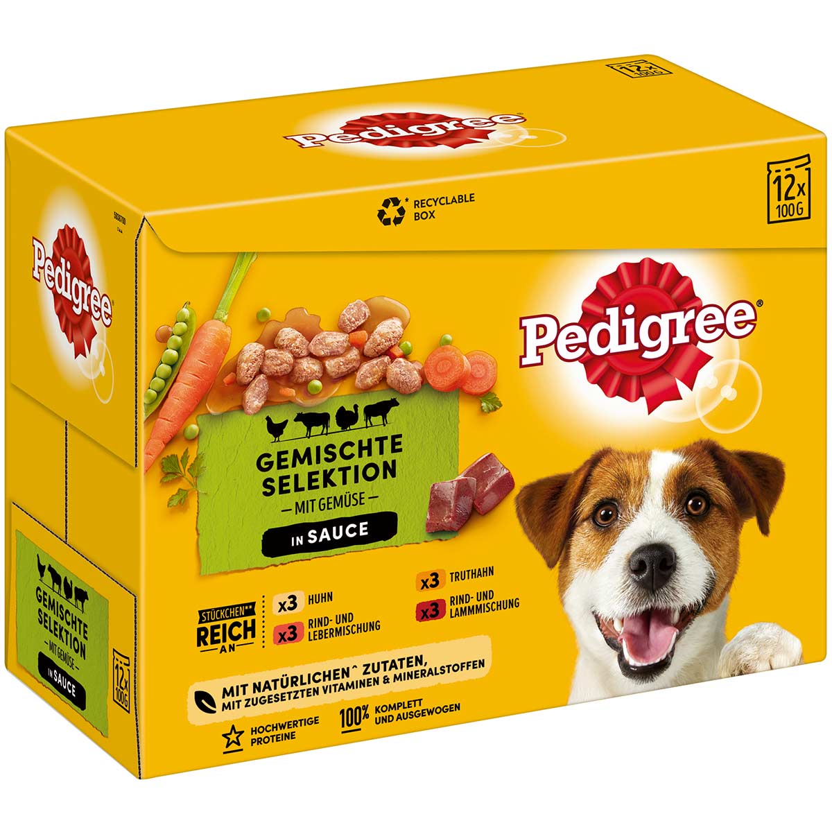 PEDIGREE Pouch Adult Gem. Selektion Multipack 2 bei ZooRoyal