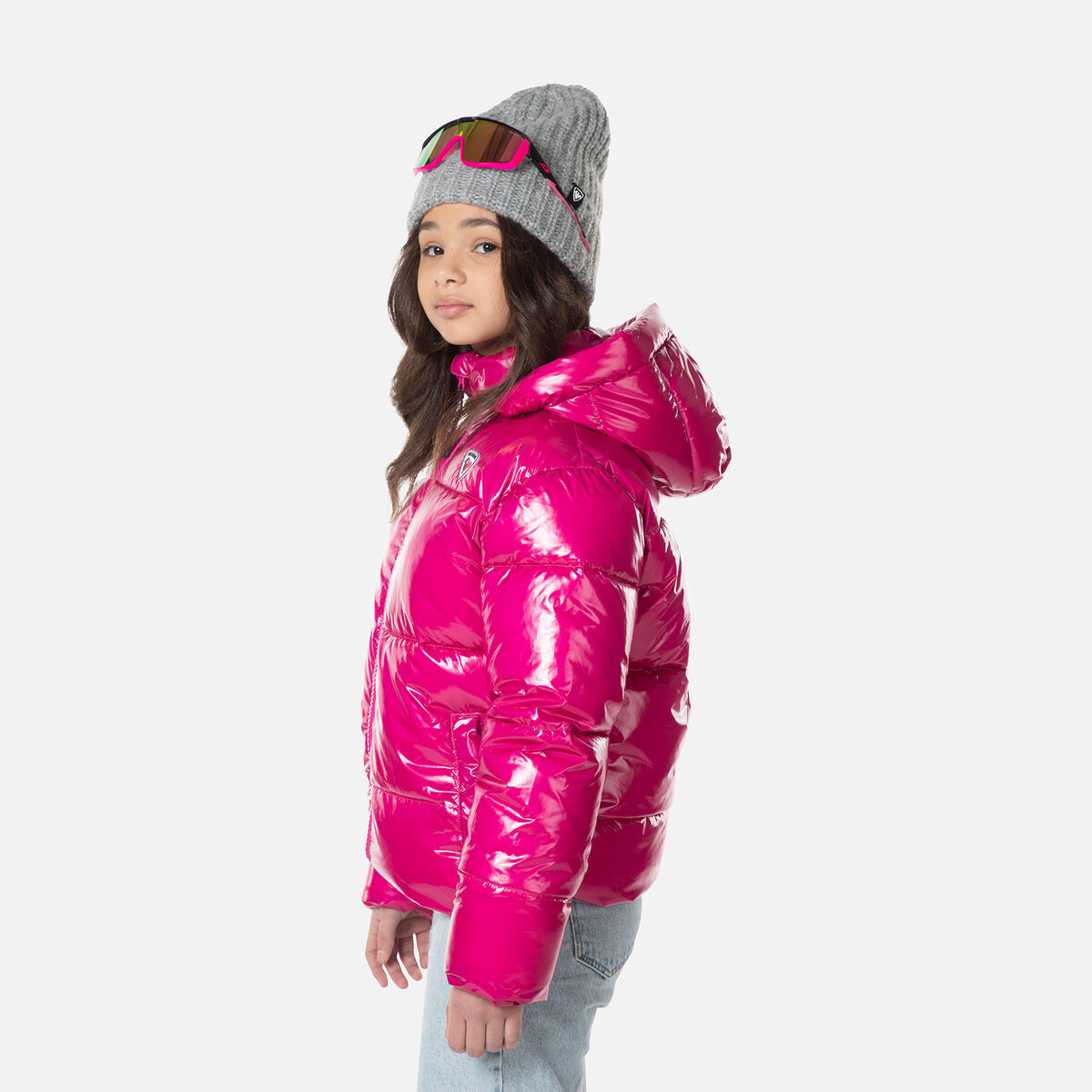 Puffy Shiny Ripstop Kinderjacke