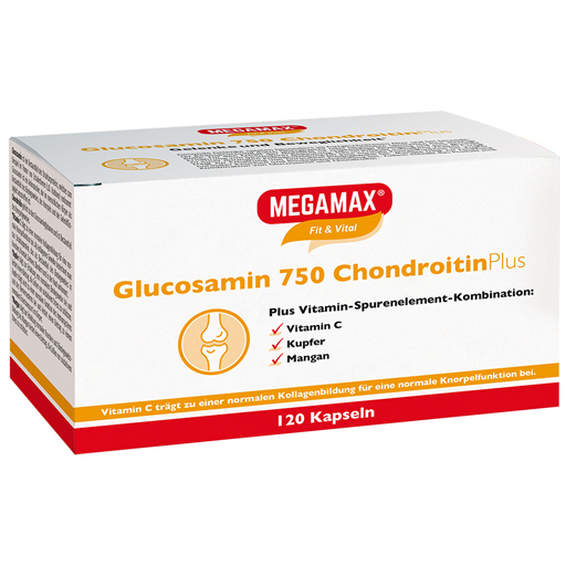 GLUCOSAMIN 750 Chondroitin Plus Megamax Kapseln  120 St  Kapseln