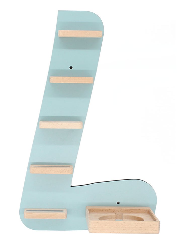 BOARTI Holz Regal Buchstabe L für Toniebox Tonies Figuren in Grün günstig kaufen onesize