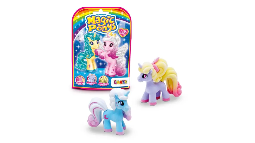 CRAZE - Magic Ponys, 1 Stück, sortiert
