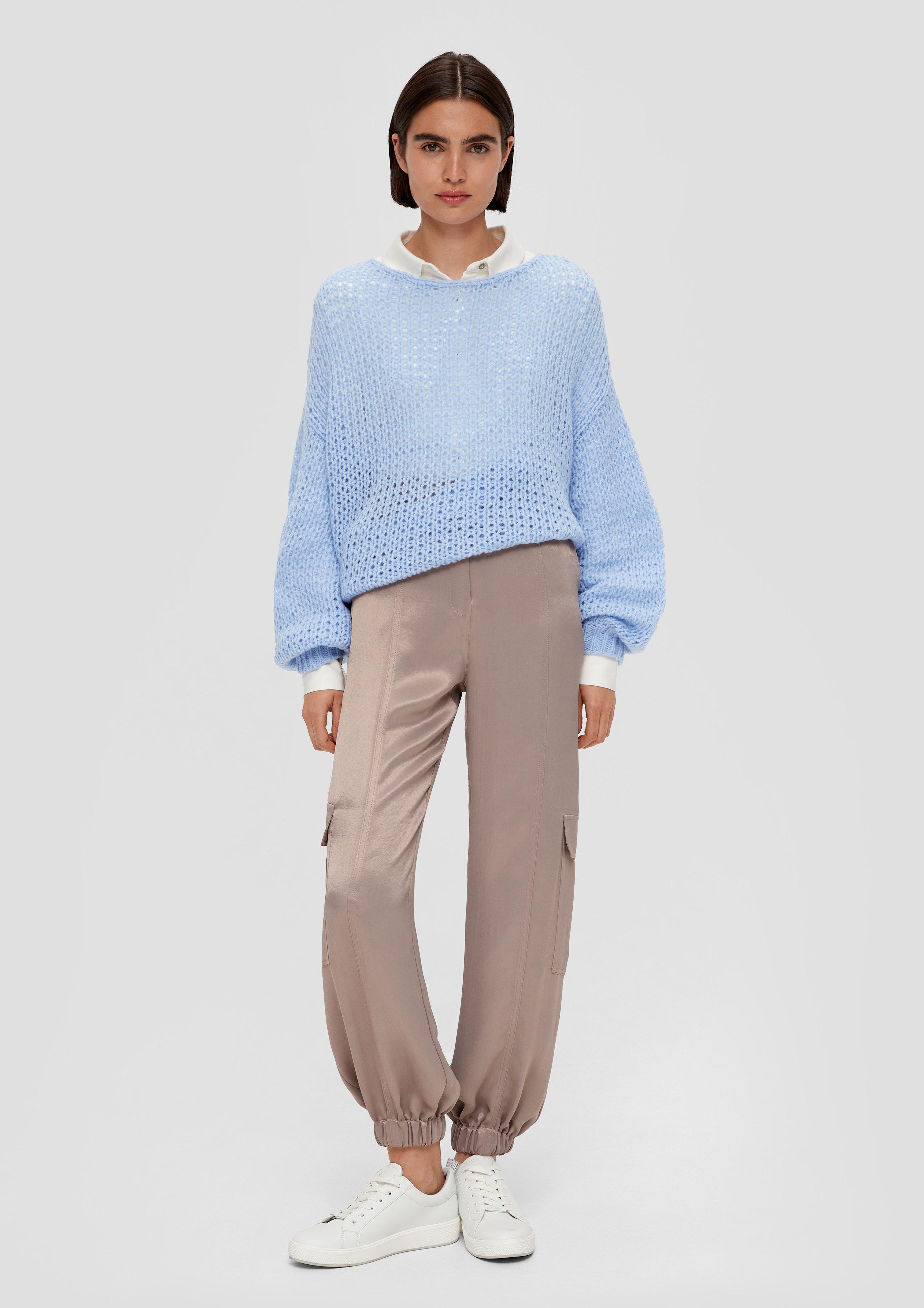 Strickpullover mit Stehkragen  2142245-5071