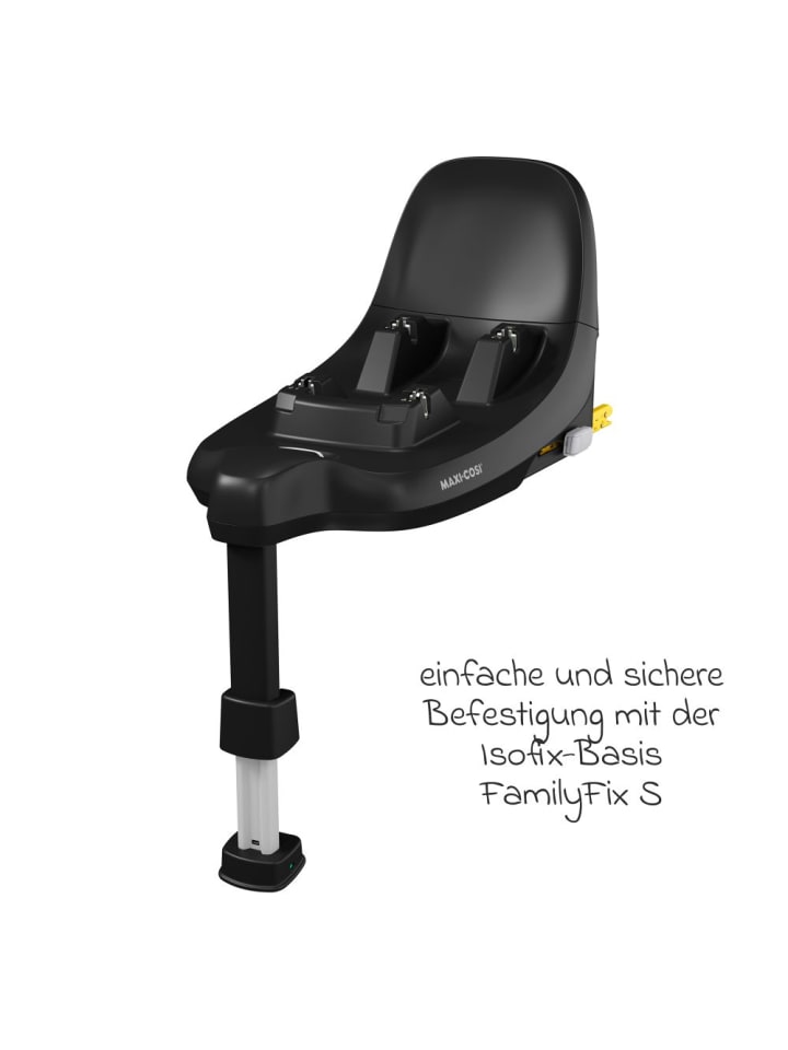 Maxi-Cosi 3in1 Babyschalen & Kindersitz-Set FamilyFix in schwarz günstig kaufen onesize
