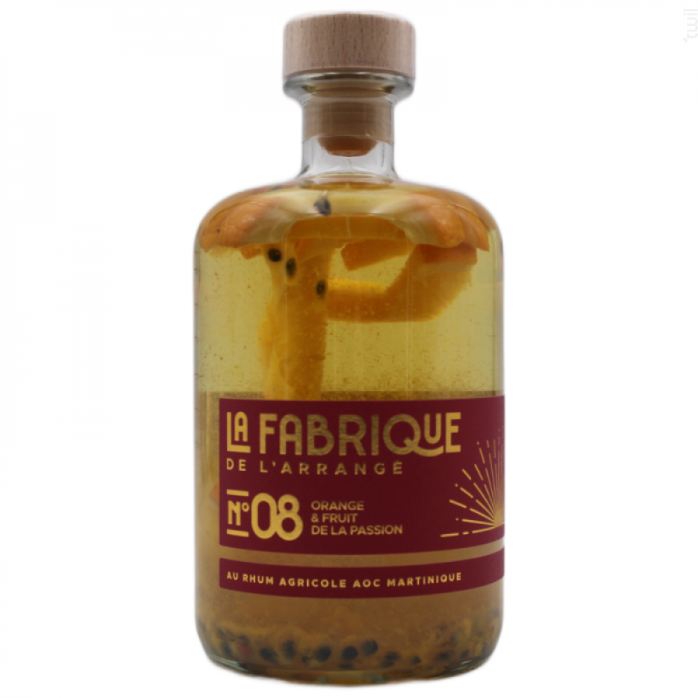N°08 Orange & Fruit De La Passion - 70cl La Fabrique de L'arrangé
