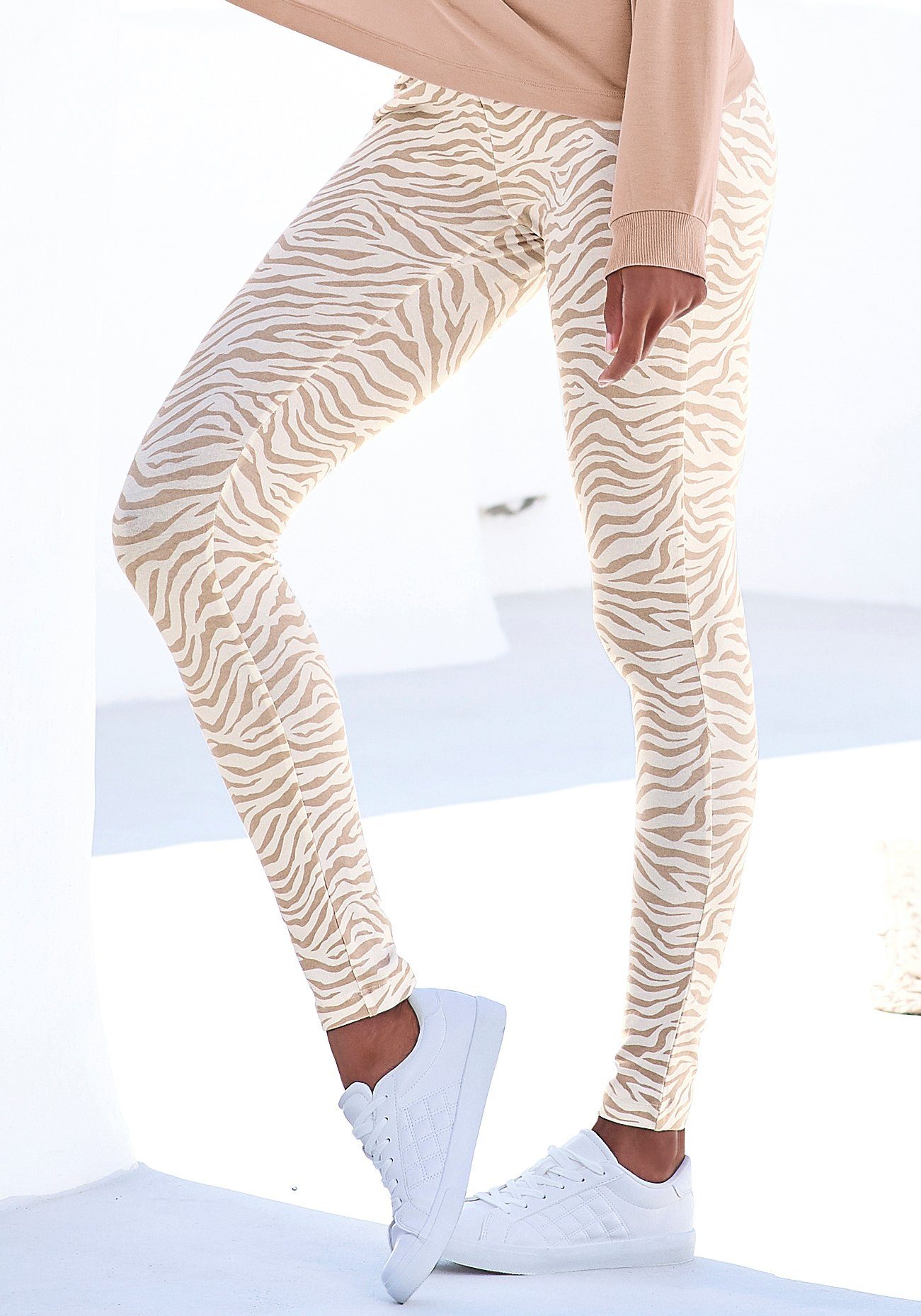 LASCANA Schlafhose in weicher Stretch-Qualität