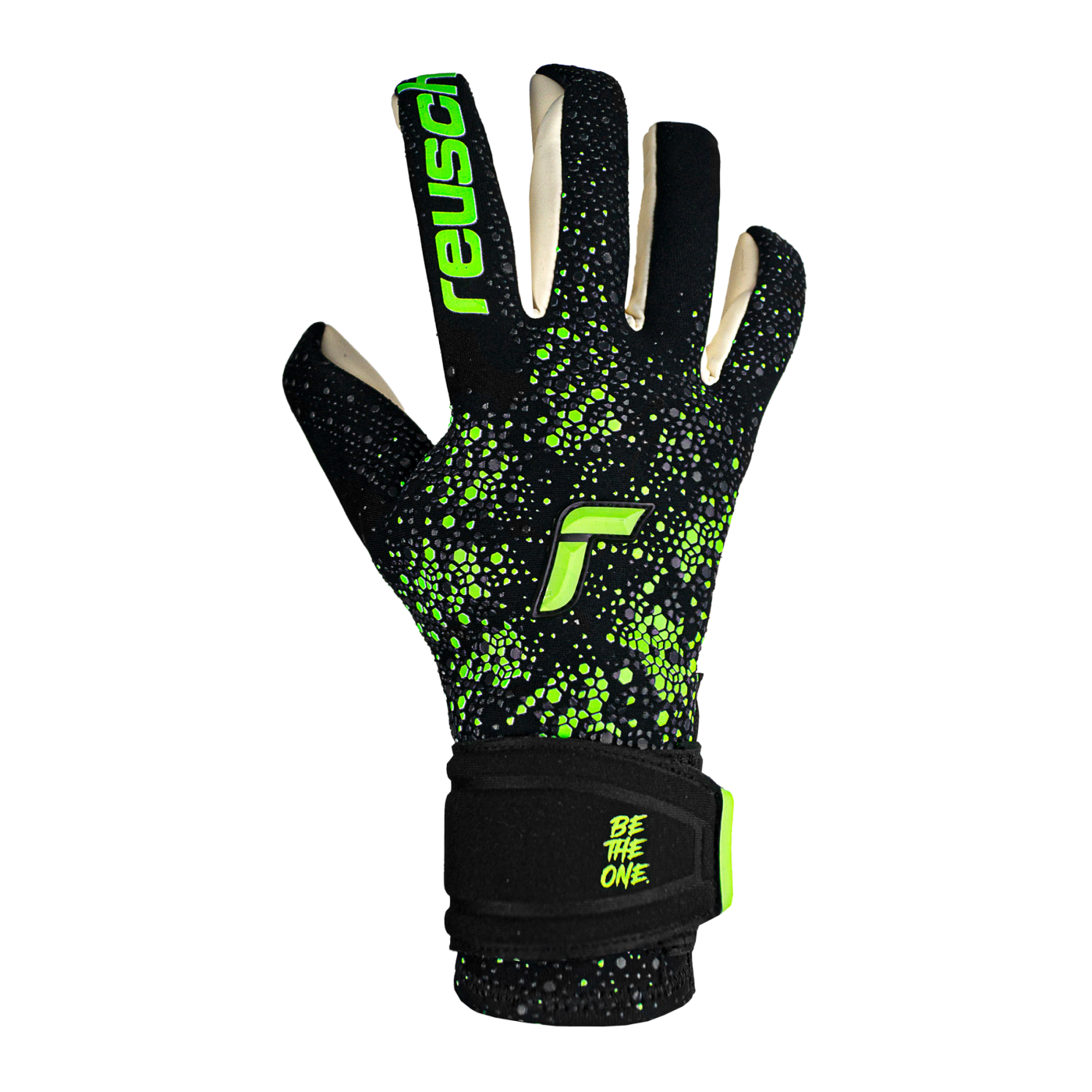Reusch Pure Contact Gold Torwarthandschuh Schwarz Grün F7781