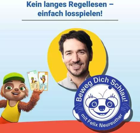 Beweg dich schlau! Felix Wackelnix - Kinderspiel ab 5 Jahren