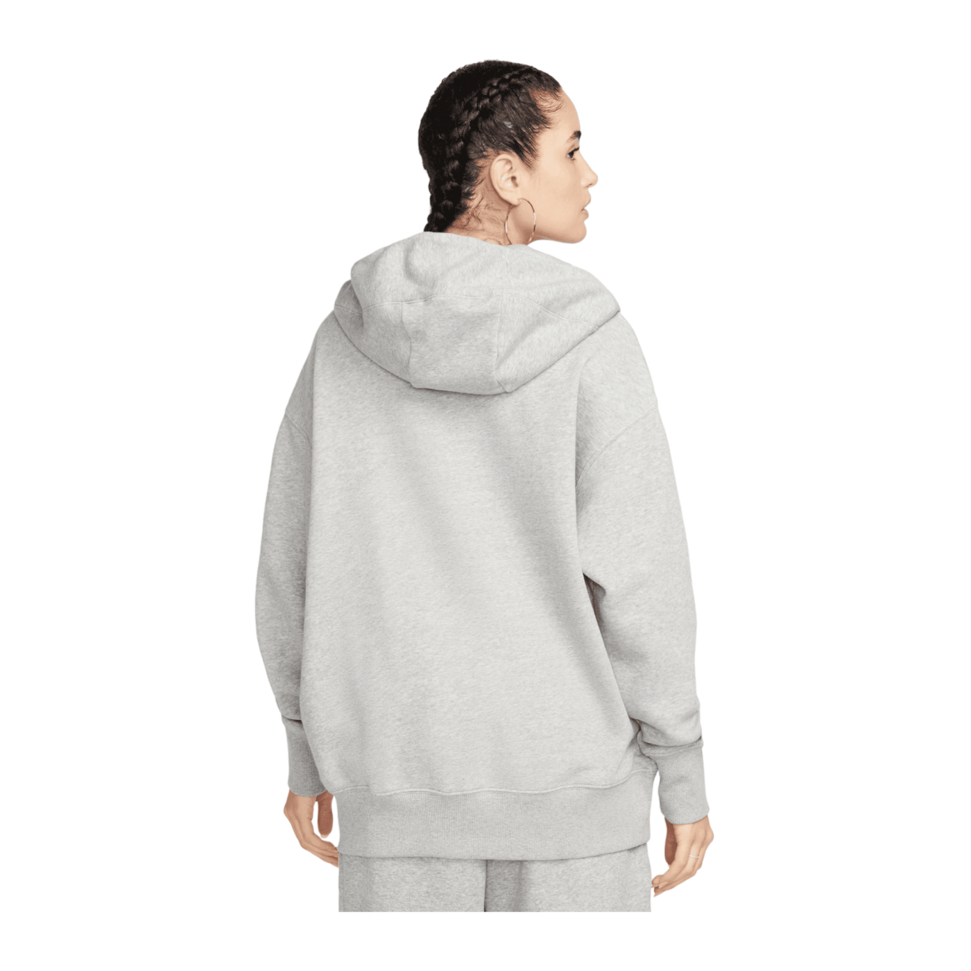 Nike Phoenix Fleece Oversized Jacke Damen Grau F063