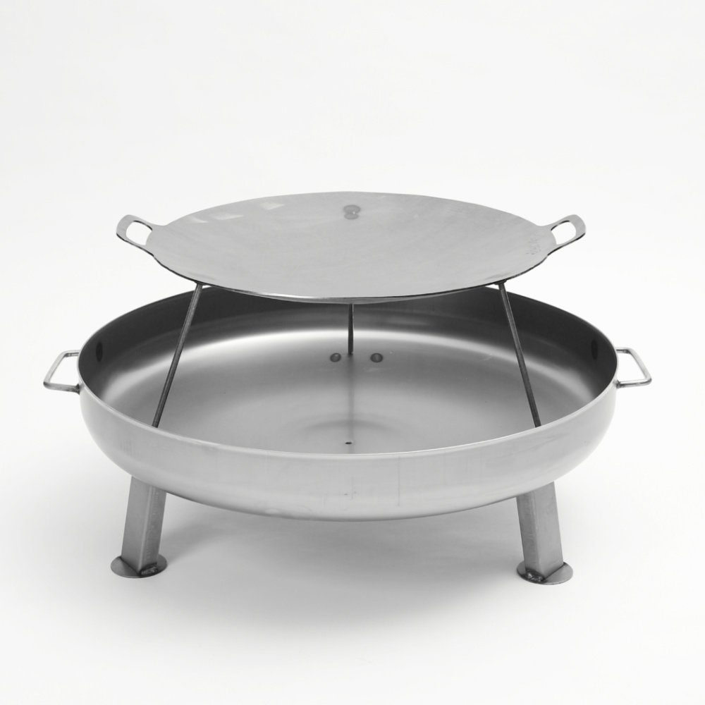 Czaja Feuerschale Grill- und Feuerschale Ø 58 cm - Mobile Feuerschale und Grillplatte
