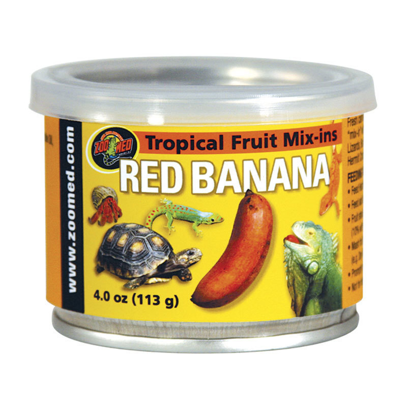 ZooMed Ergänzungsfutter ZooMed Tropical Fruit Mix-ins 113g Red Banana