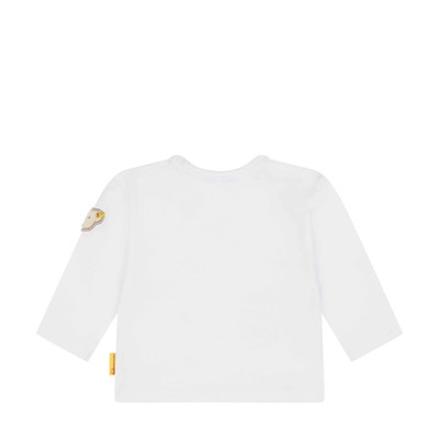 T-Shirt langarm, weiß für Jungs
