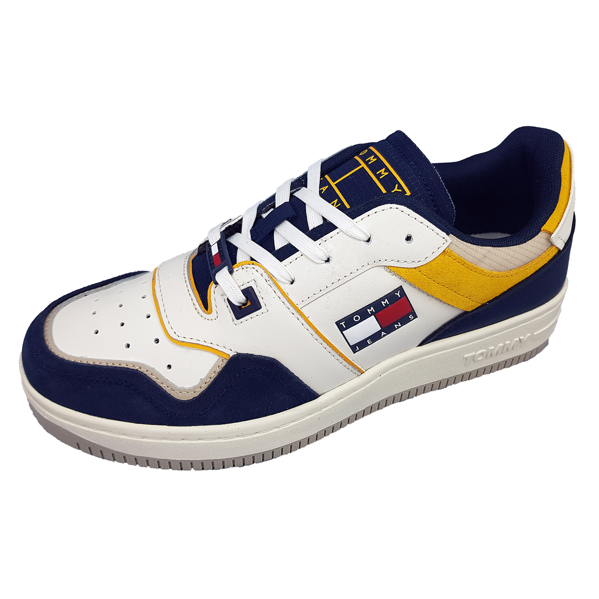 Tommy Hilfiger basket EM0EM00951 Weiß C87 twilight navy