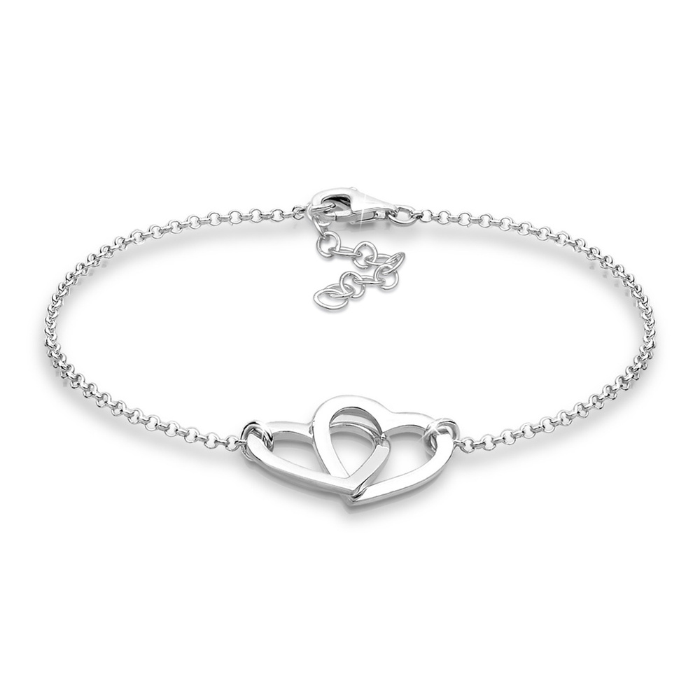 Elli Elli Bracelet Coeur  Femme  (925/1000) Argent Bracelet