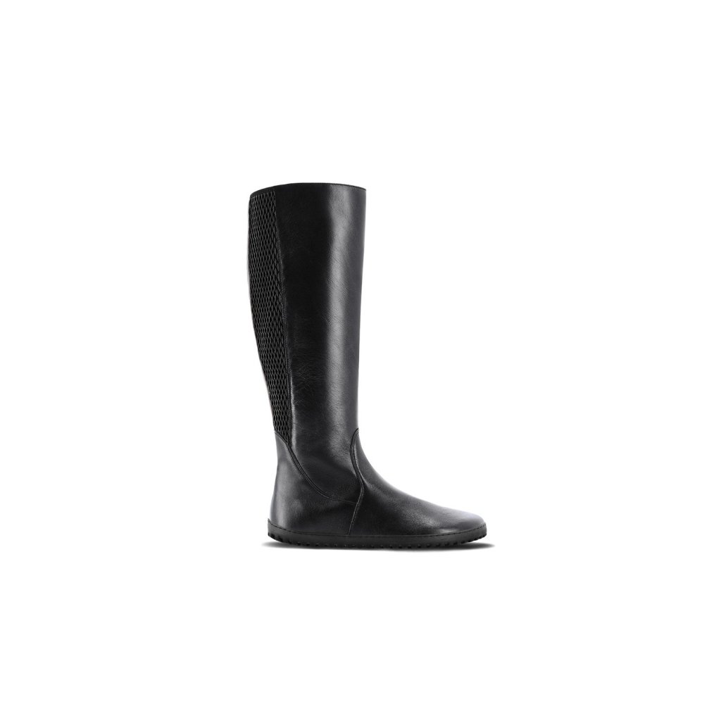 Be Lenka Charlotte Black Barfuß-Stiefel