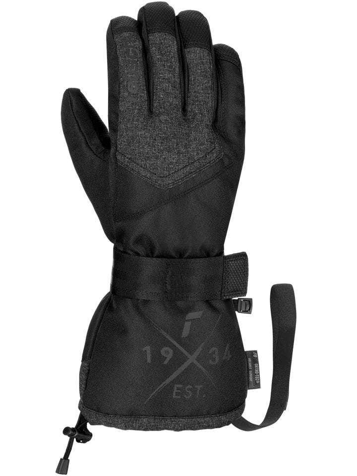 Reusch Skihandschuhe Baseplate R-TEX® XT in 7721 black/black melange günstig kaufen