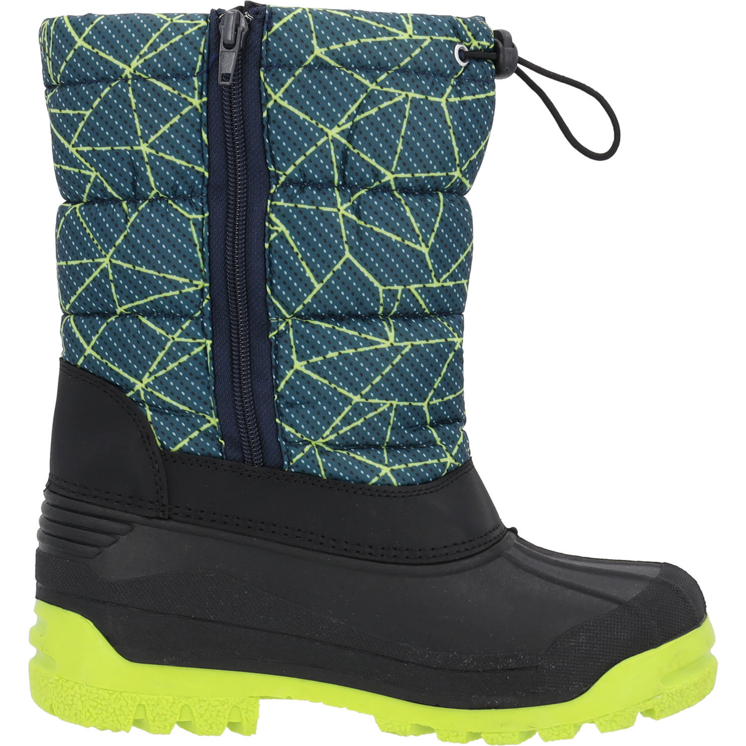 CMP Sneewy 3Q71294, Winterstiefel, Kinder, schwarz/gelb