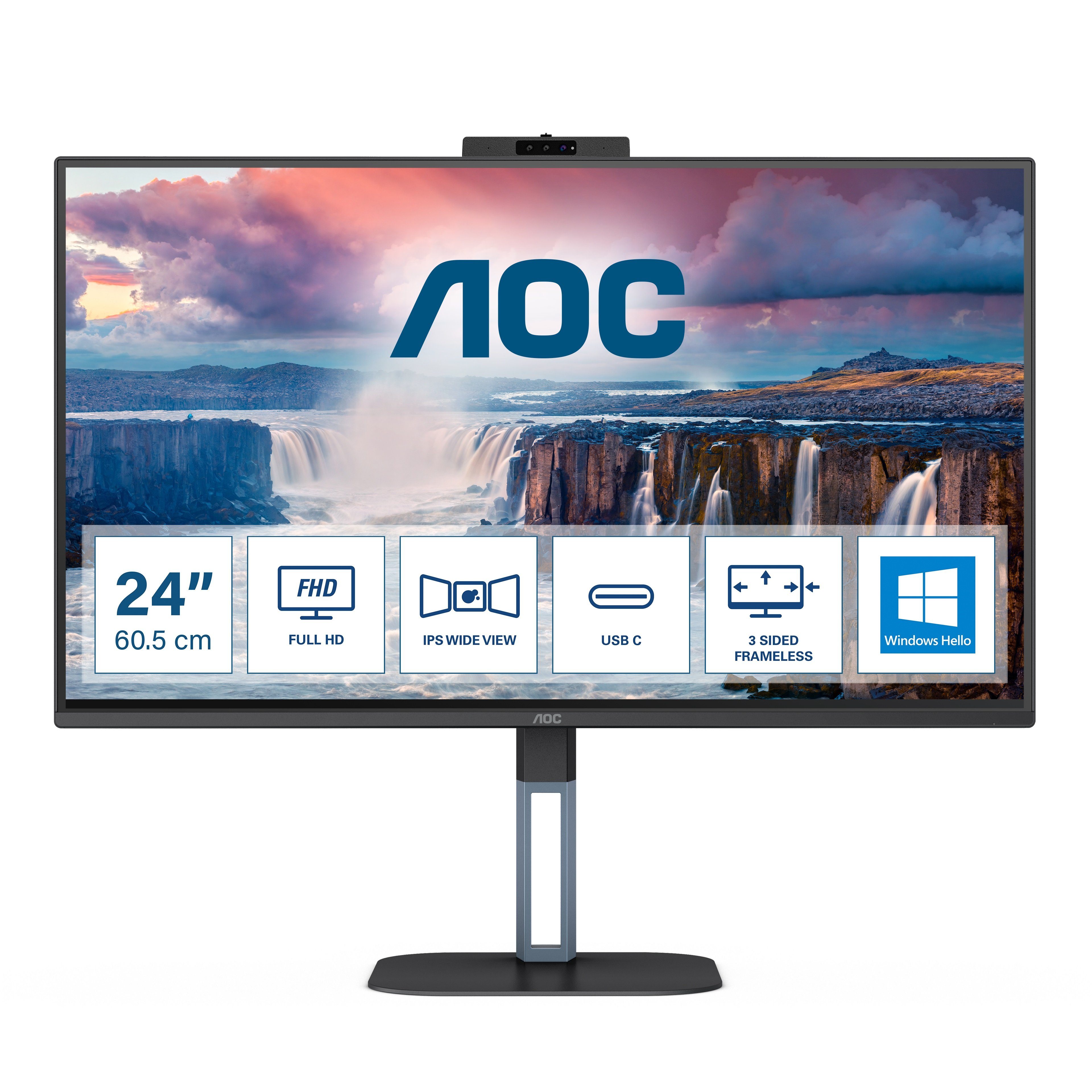 AOC 24V5CW/BK Gaming-Monitor (60,5 cm/24 