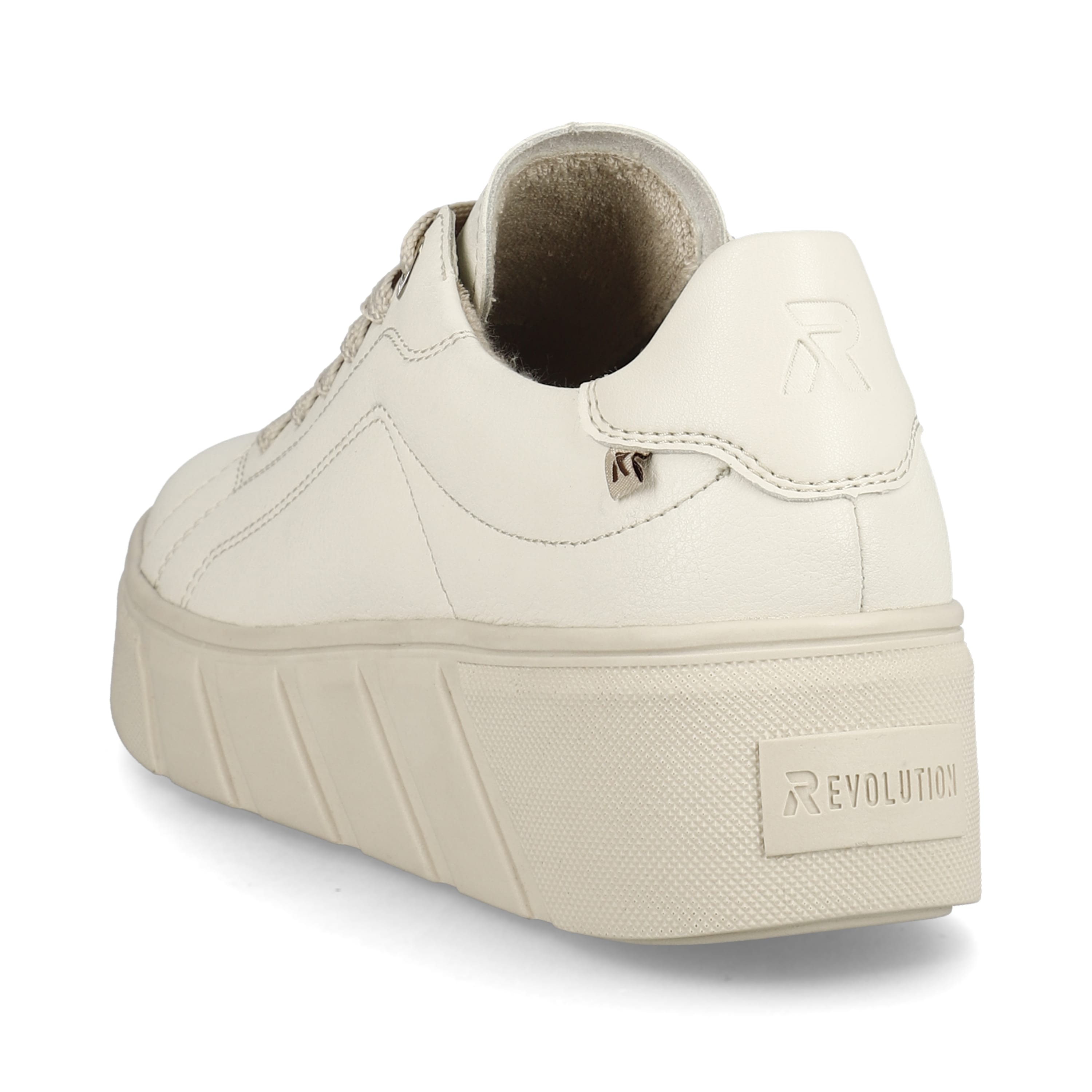 Rieker Damen Sneaker Low frost white