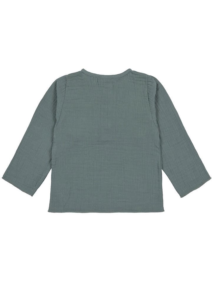 Lässig Longsleeve in Grün günstig kaufen