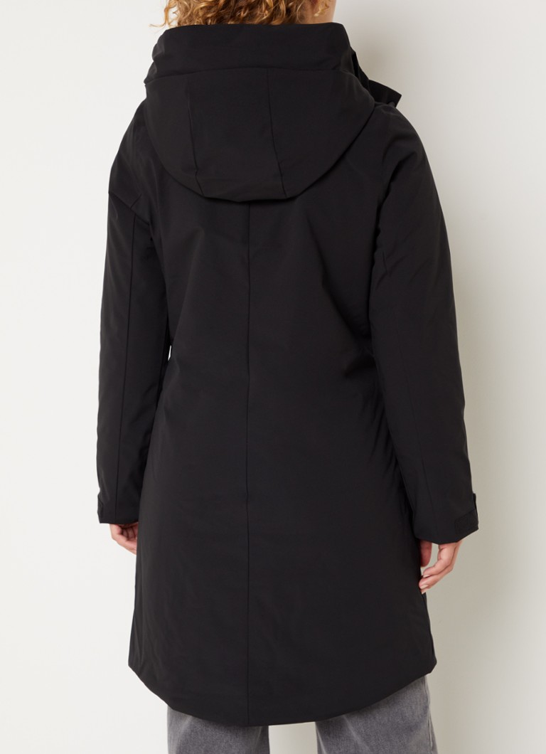 Parka Elvine Eline con tasche con zip e rivestimento idrorepellente