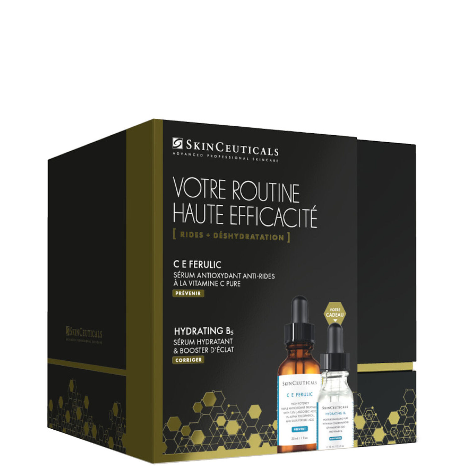 Skinceuticals C E Ferulic Coffret Routine Anti-âge Sérum Antioxydant Vitamine C pure + Sérum Hydratant