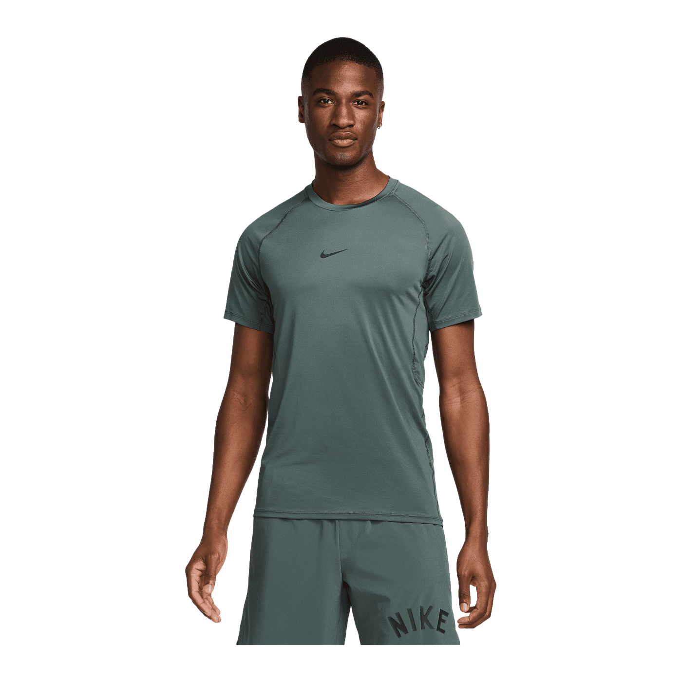 Nike Pro Trainingshirt Grün F338