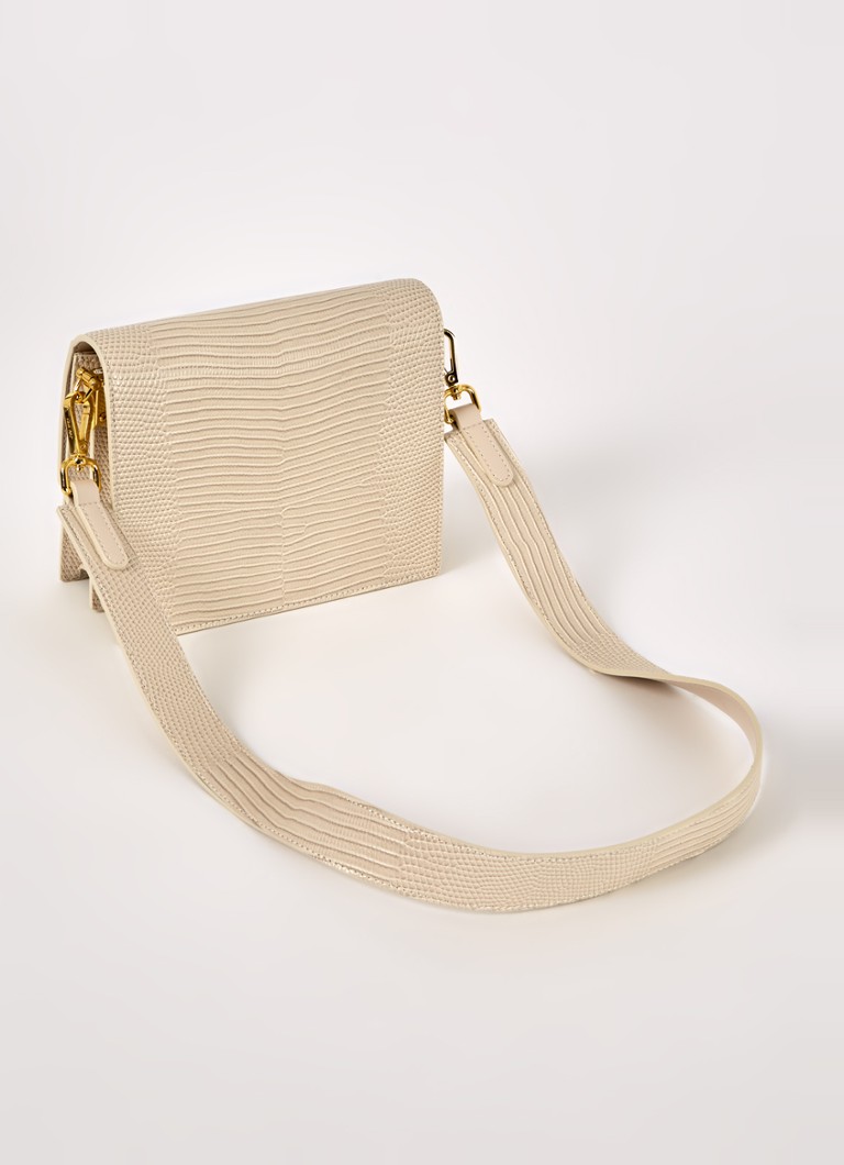 JW PEI Flap shoulder bag with vegan leather details