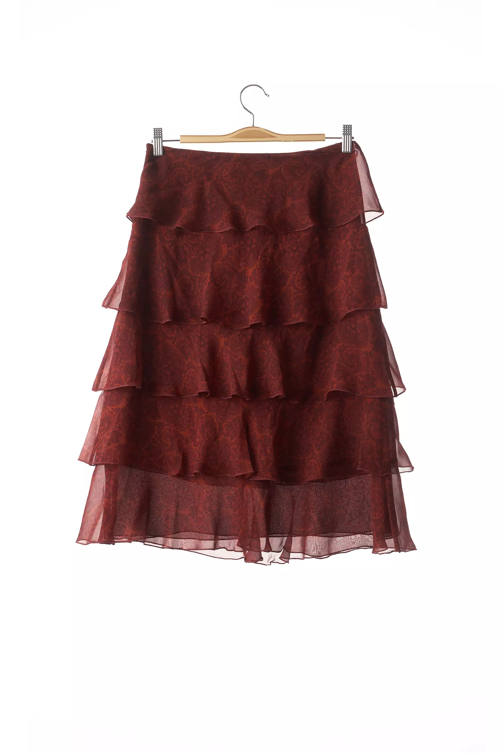 Apostrophe Jupes Mi Longues Femme couleur rouge
