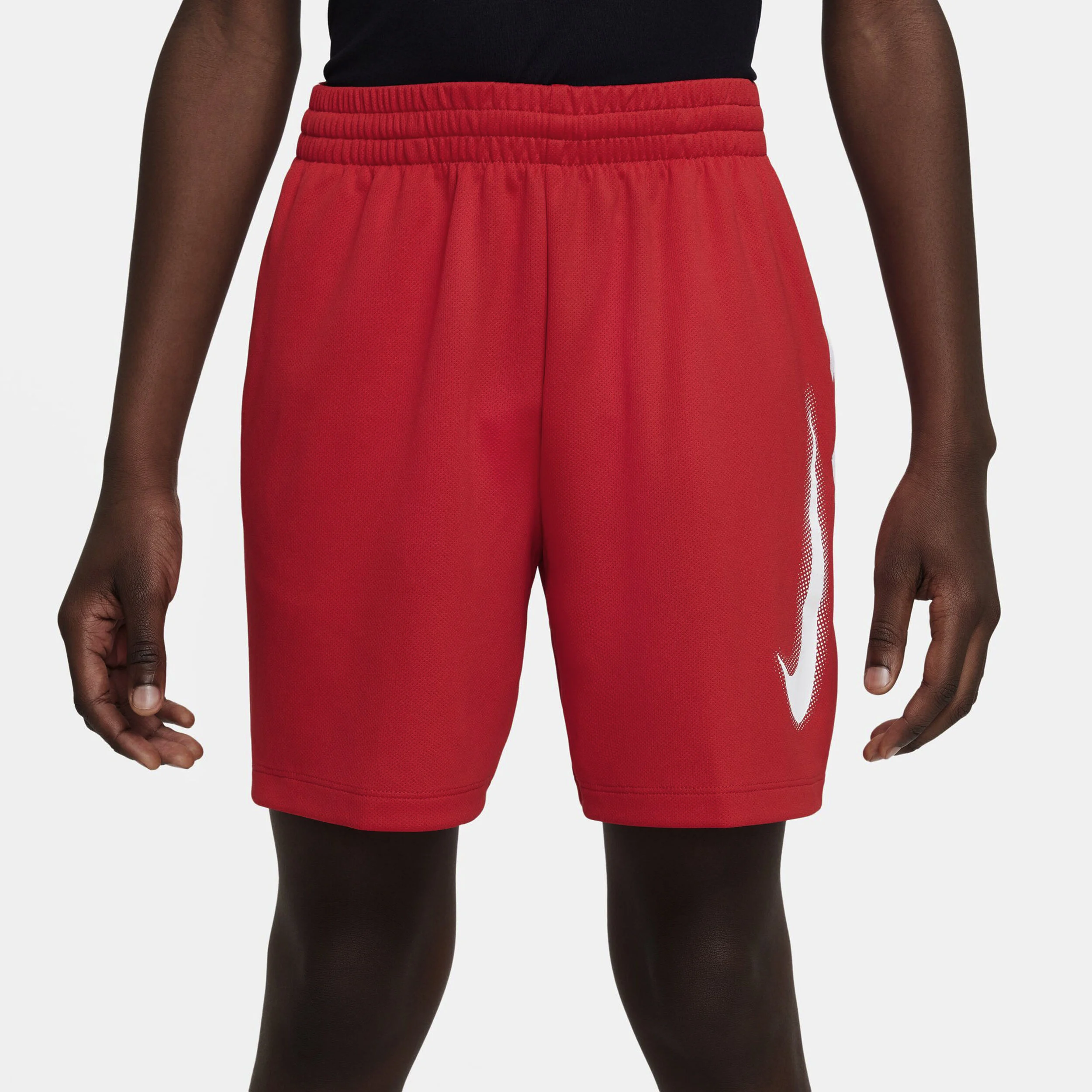 Dri-Fit Graphic Shorts Jungen - Rot, Weiß