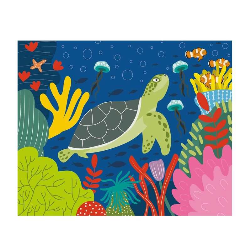 Pochette Mes cartes à gratter océan NE - Auzou